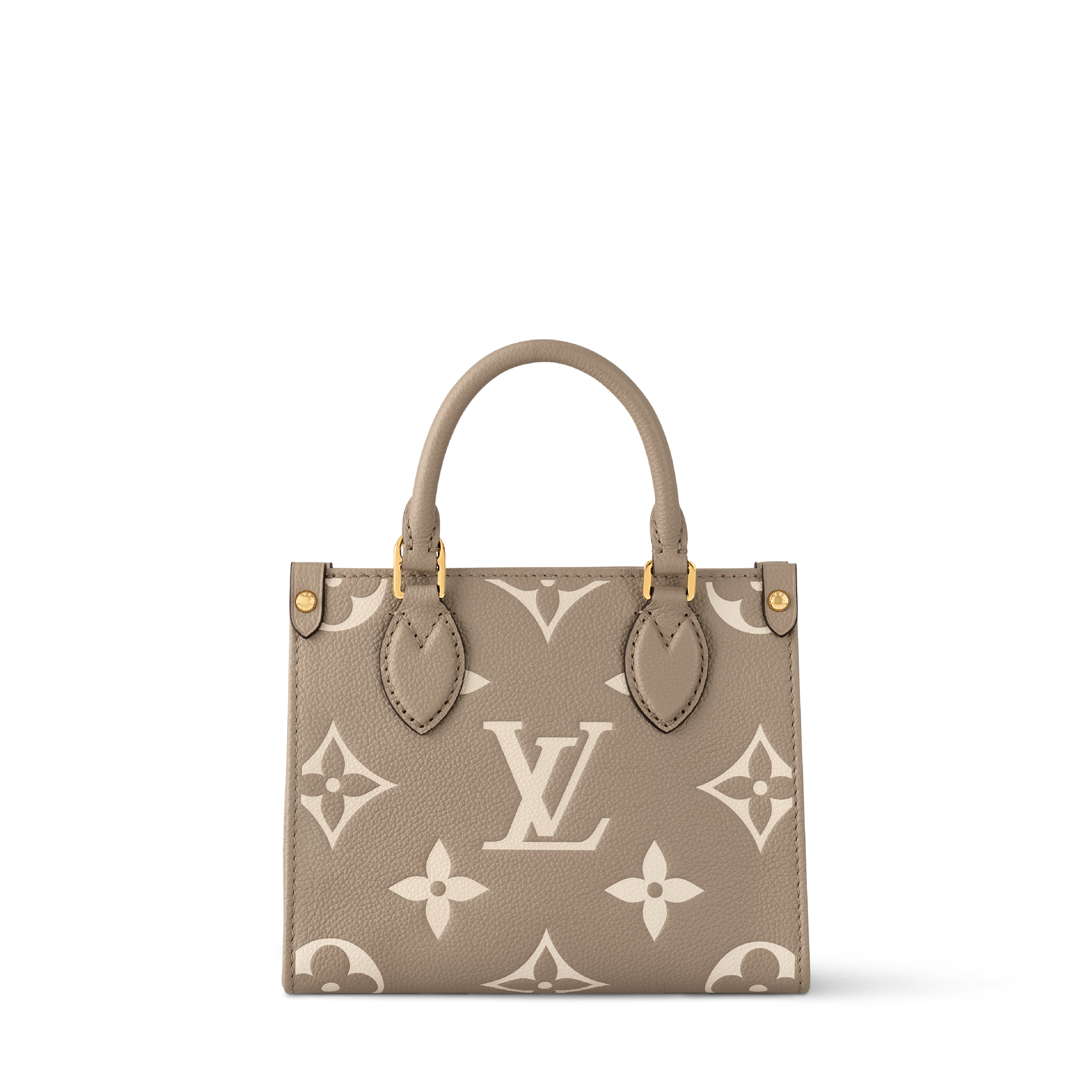 Bolsa OnTheGo BB Couro Monogram Empreinte Bicolor - Bolsas | LOUIS